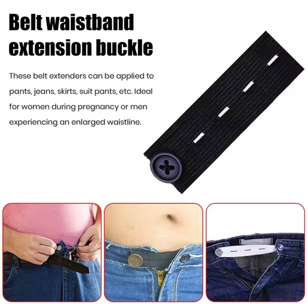 Prolongateur de ceinture pour pantalon